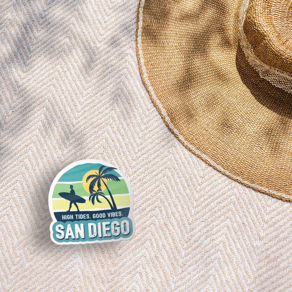 Surf San Diego Sticker
