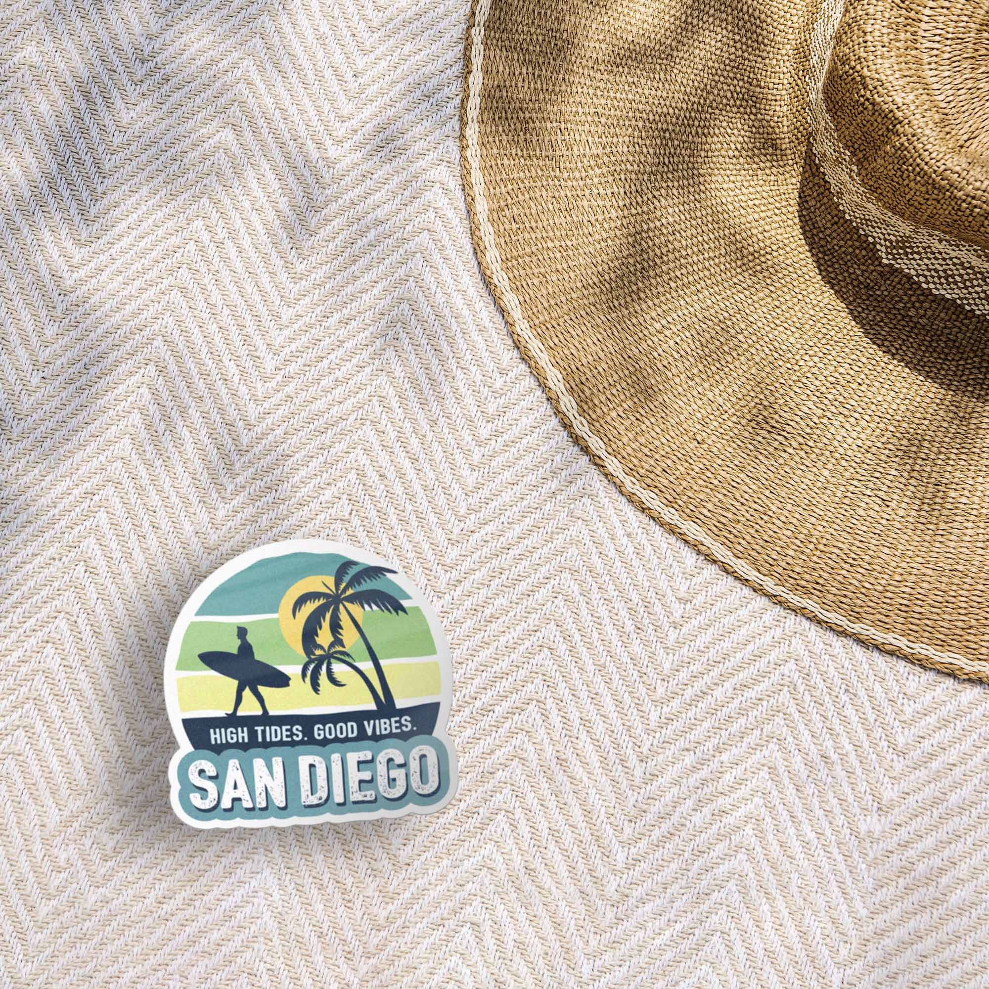 Surf San Diego Sticker