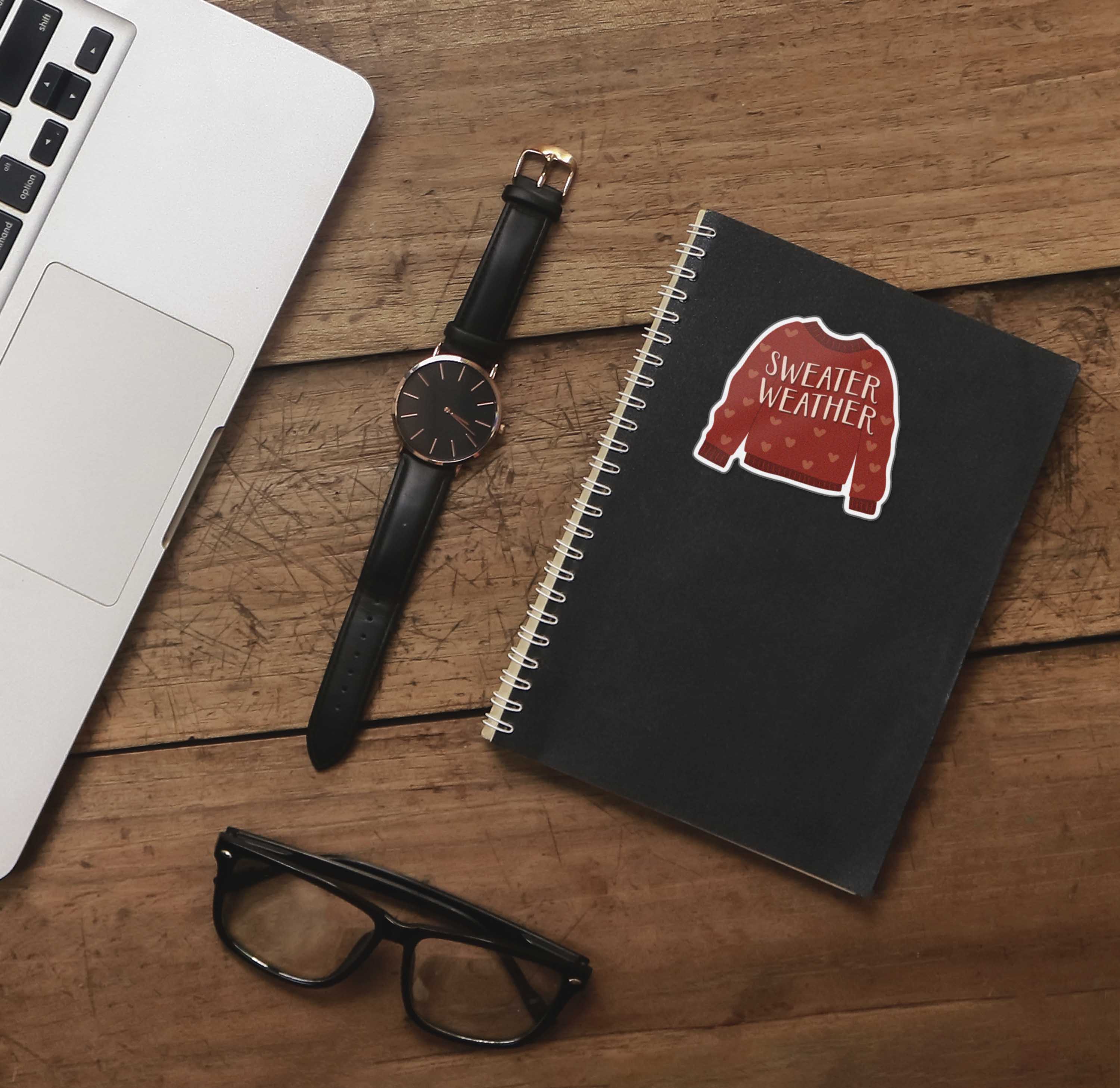 Sweater Weather Sticker