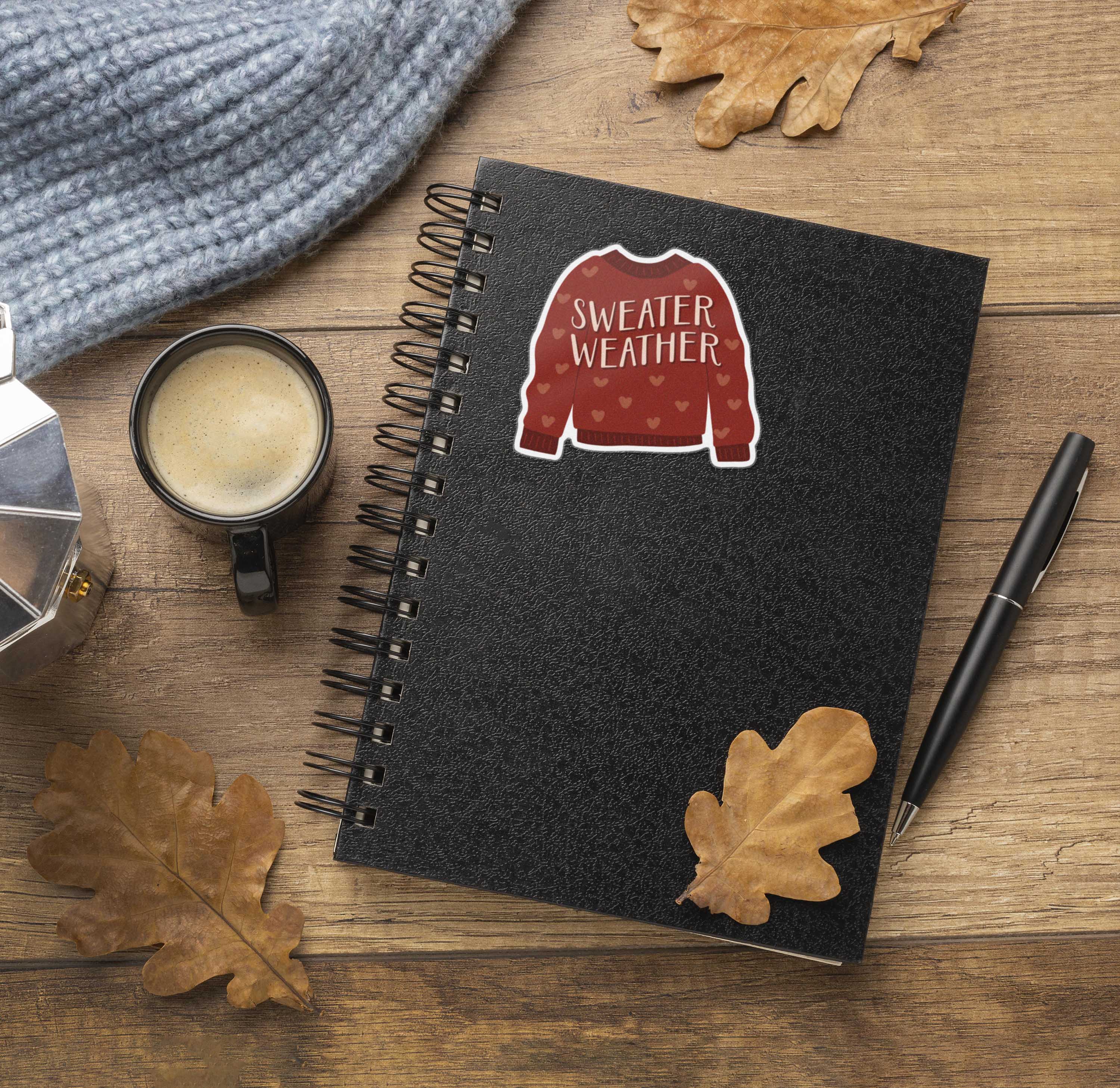 Sweater Weather Sticker