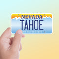 Lake Tahoe Nevada License Plate Sticker