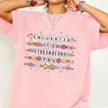 Teacher Appreciation T-Shirt – Back to School Friendship Bracelet Tee, First Day of School Shirt, Cute Teacher Gift, Comfort Colors