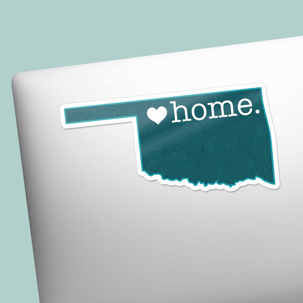 Oklahoma Home Sticker - Cute OK Decals