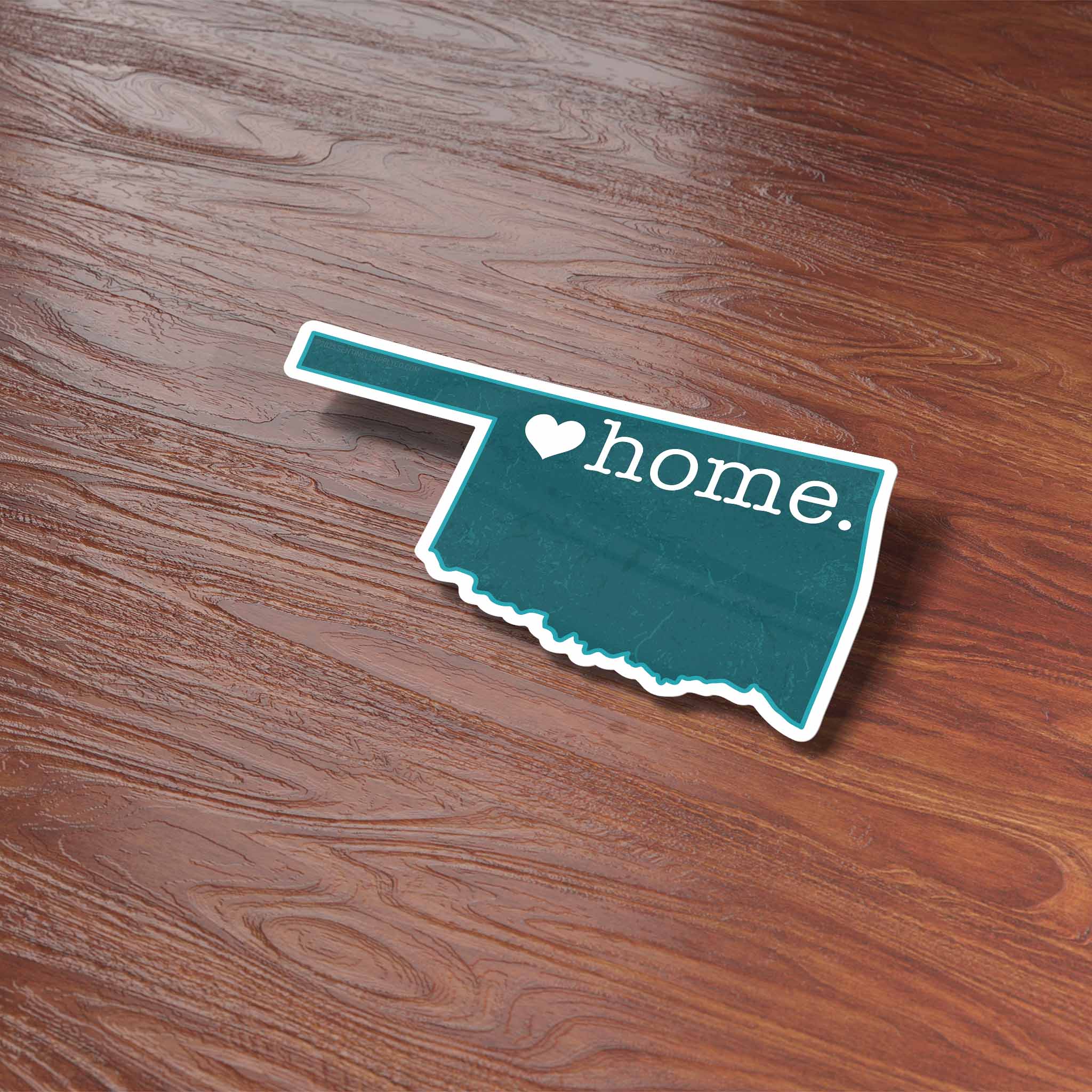 Oklahoma Home Sticker - Cute OK Decals
