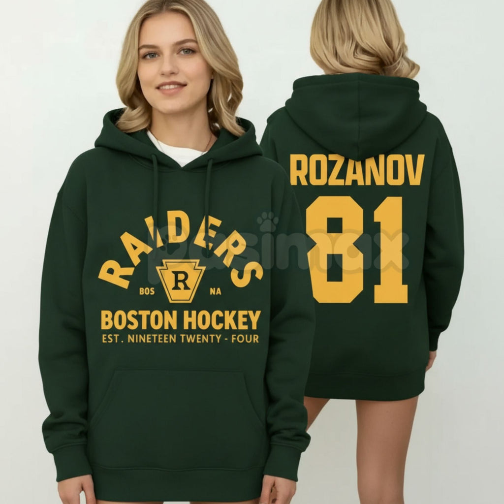 Team Ilya Rozanov #81 Vintage Hockey Romance Hoodie – LGBTQ+ Inspired Fan Apparel, MM Romance Bookish Pullover, Unisex