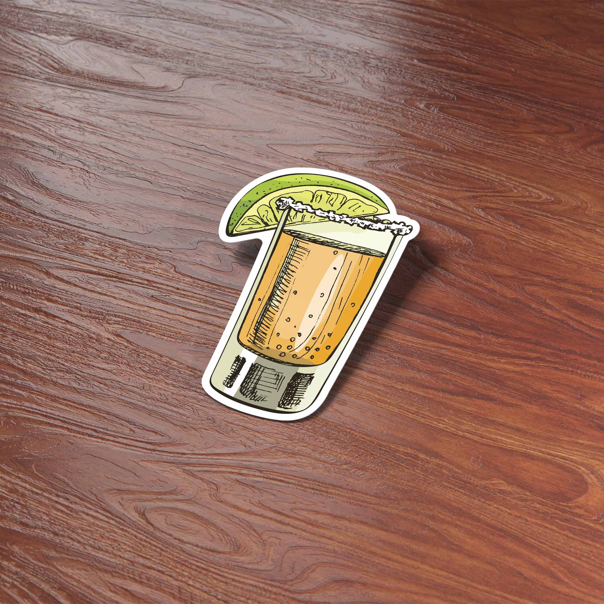Lime & Tequila Sticker - Mini