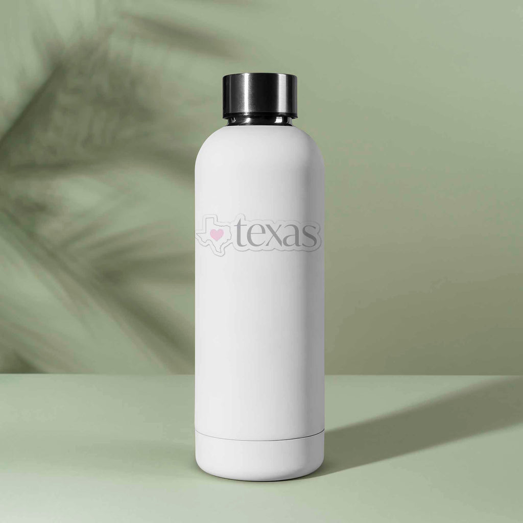 Texas Heart Sticker