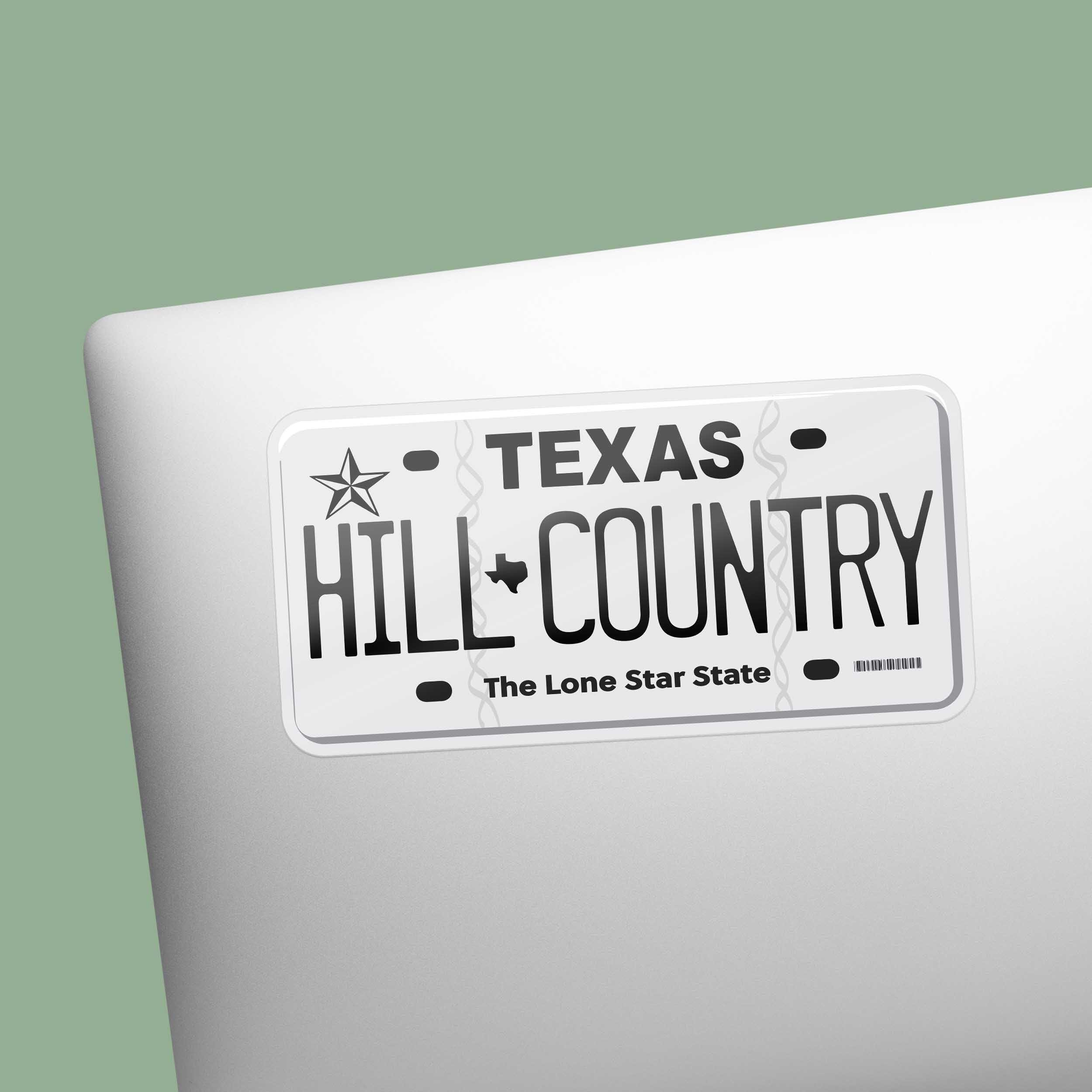 Texas License Plate Sticker - Choose from 50+ TX Cities