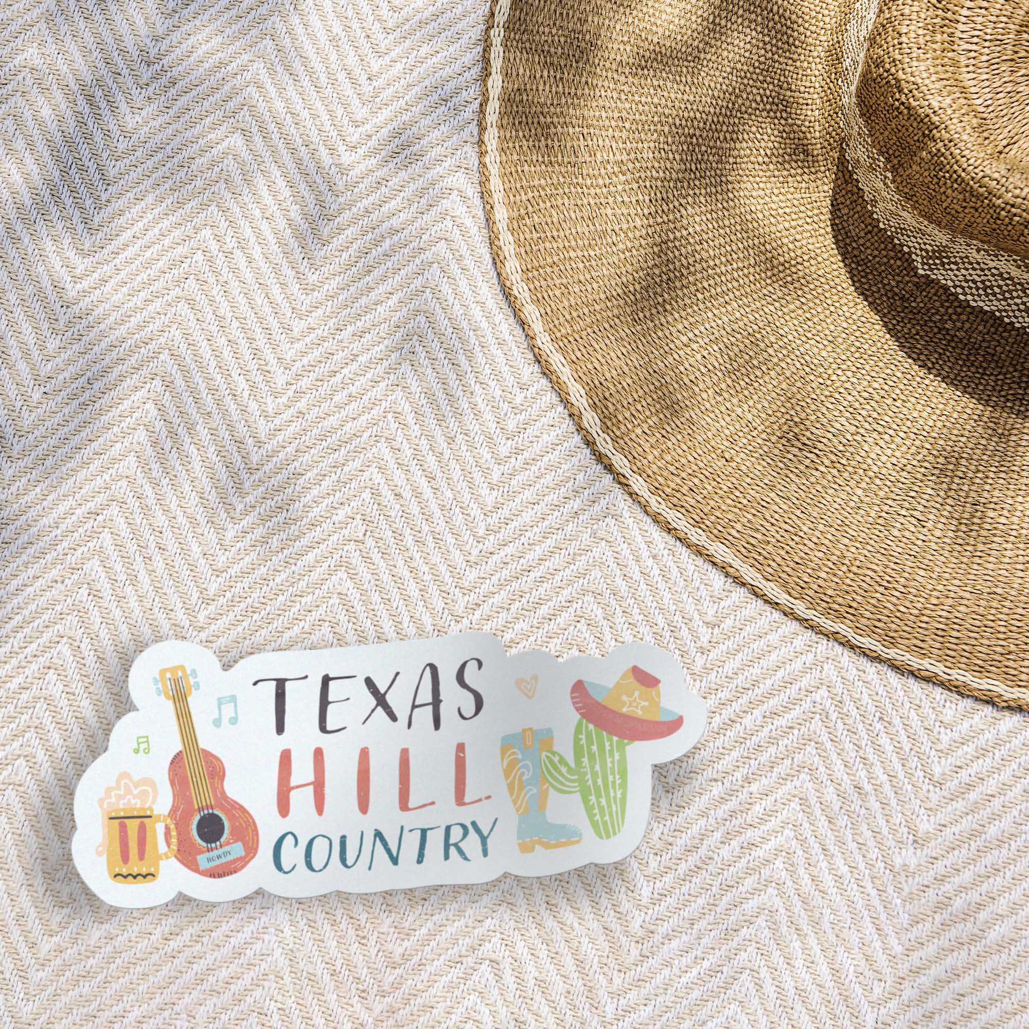 Texas Hill Country Sticker