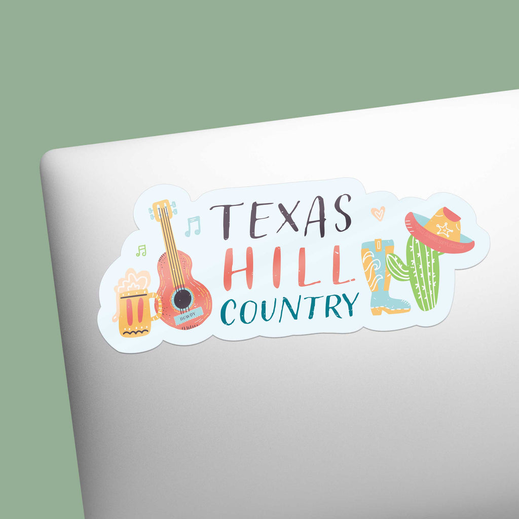 Texas Hill Country Sticker