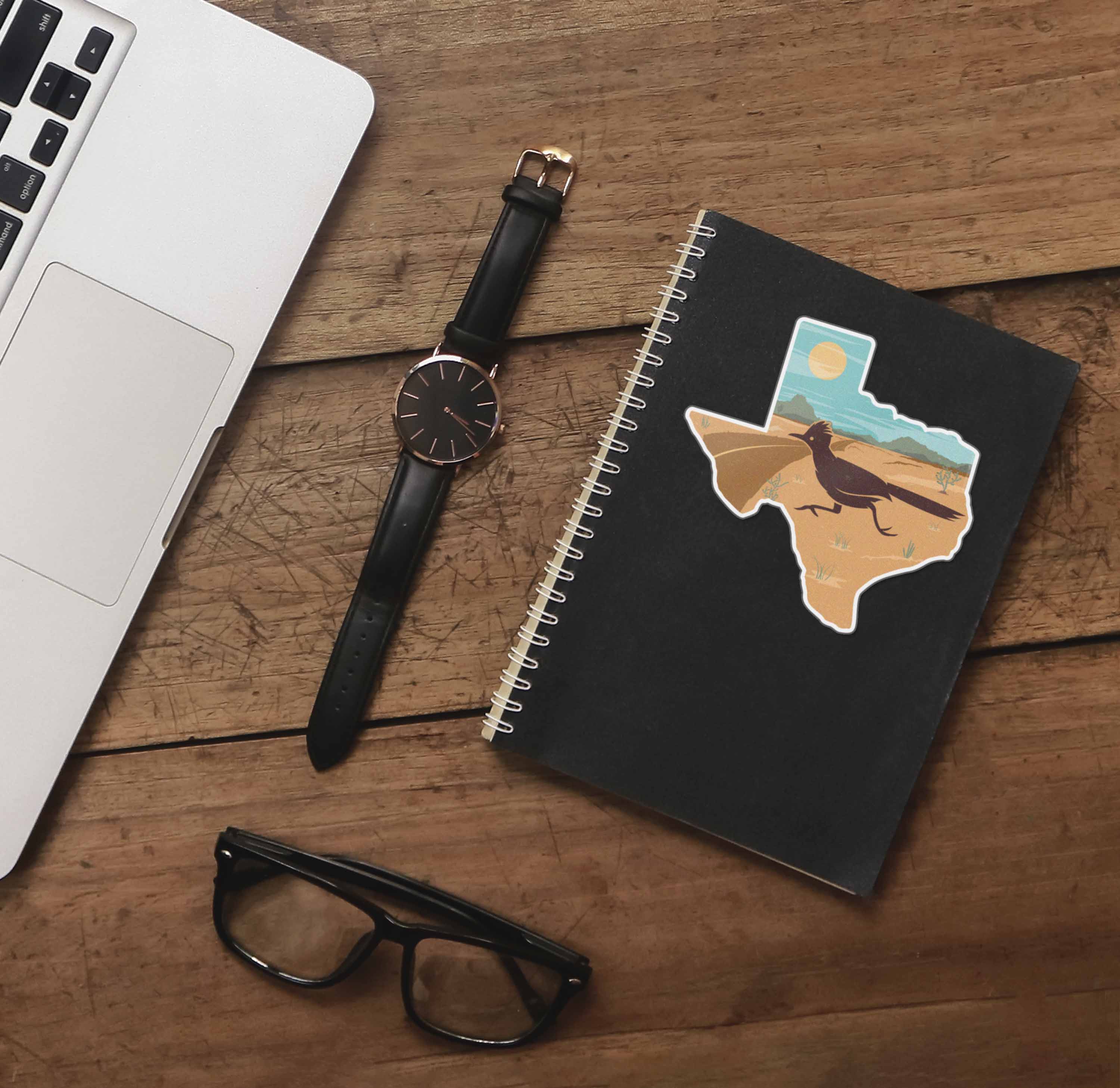 Texas Desert Roadrunner Sticker