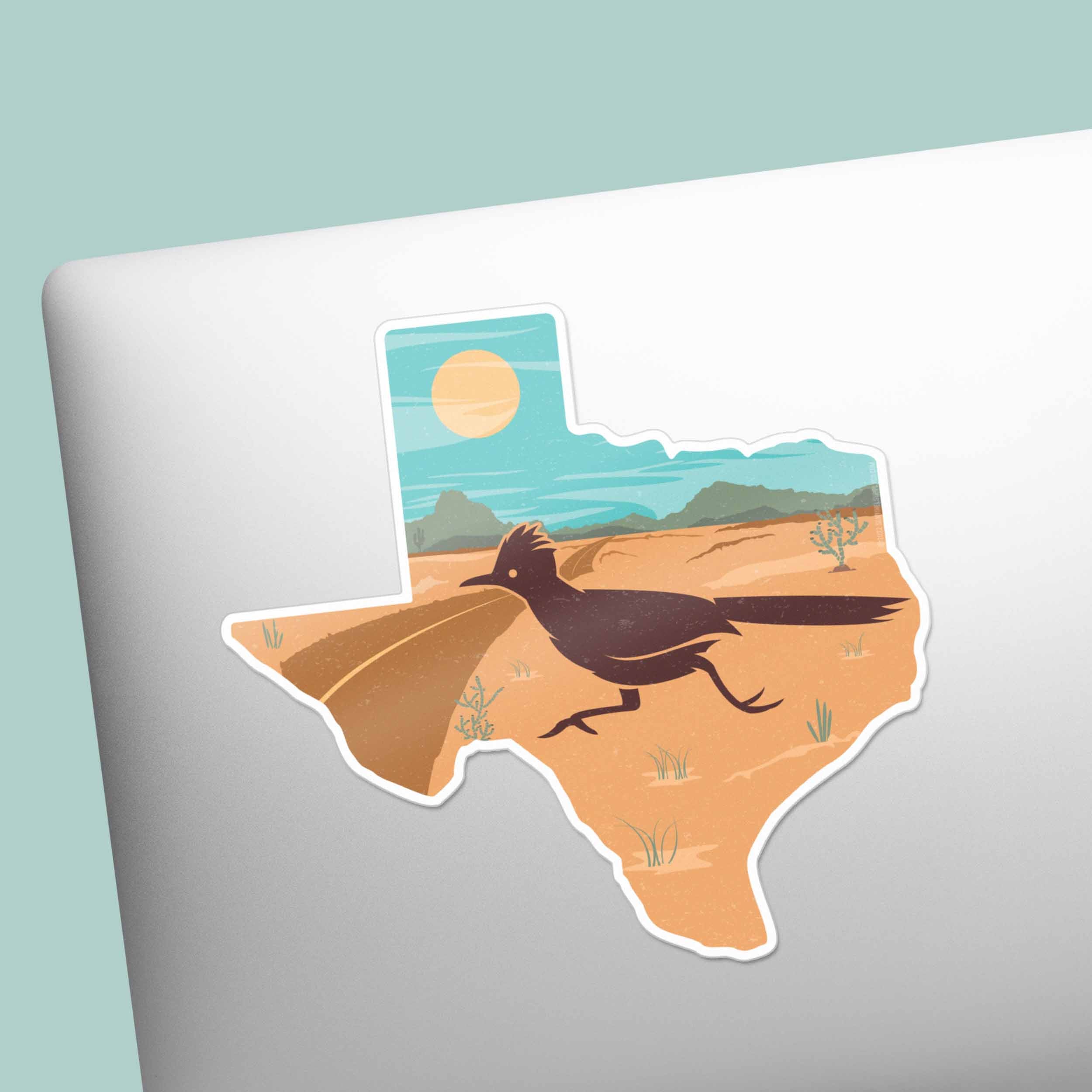 Texas Desert Roadrunner Sticker
