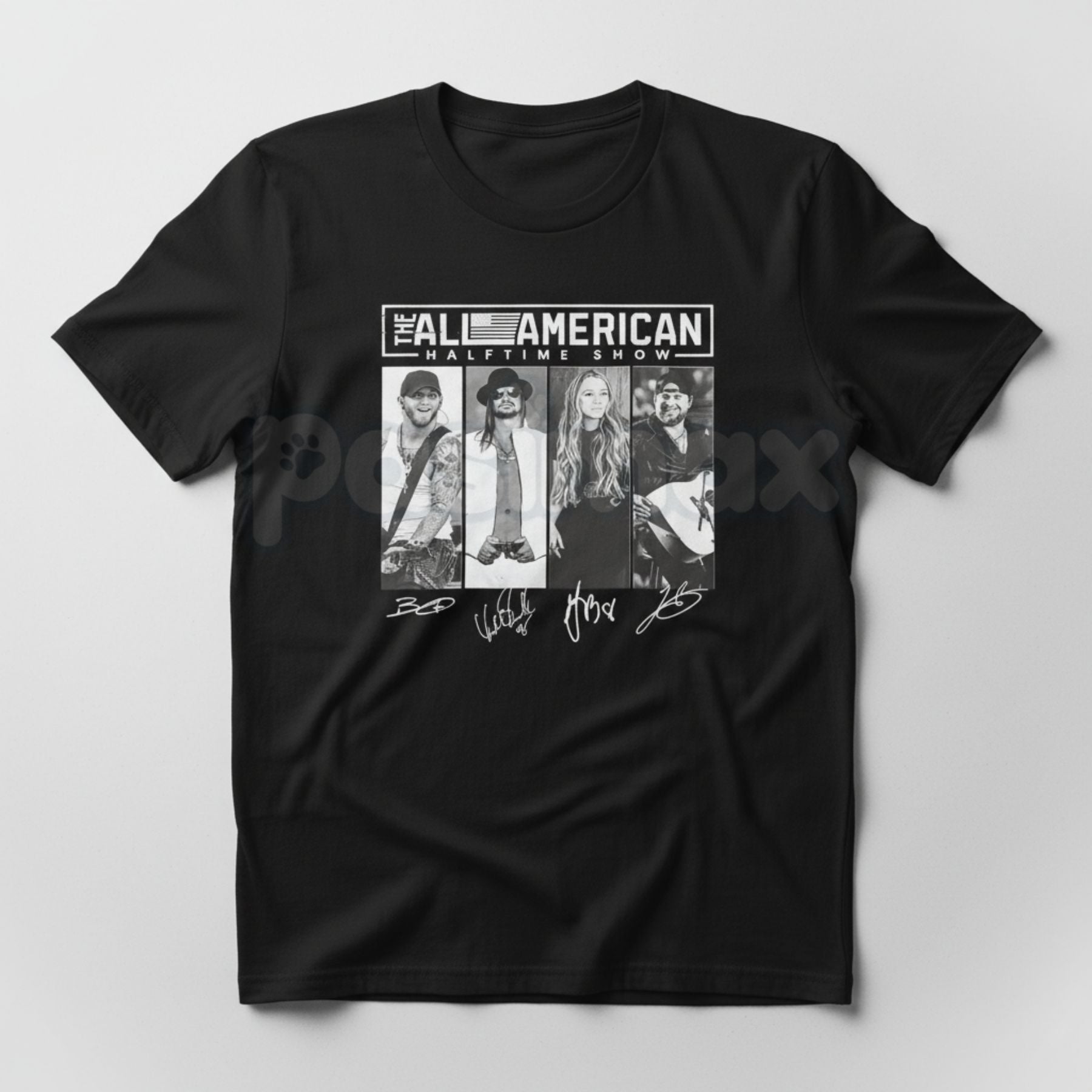 "The All American Halftime Show" T-Shirt - Vintage Marching Band Graphic Tee, Classic Americana Sports Performance Shirt, Premium Heavyweight Unisex Stadium Apparel, Drill Team & Color Guard Gift, Retro Varsity Spirit Top
