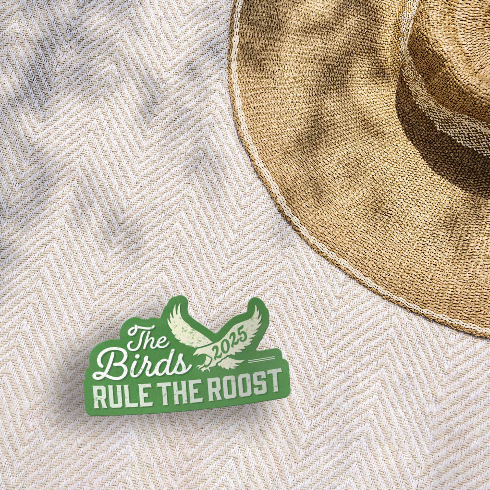 The Birds Rule the Roost 2025 Philly Sports Sticker