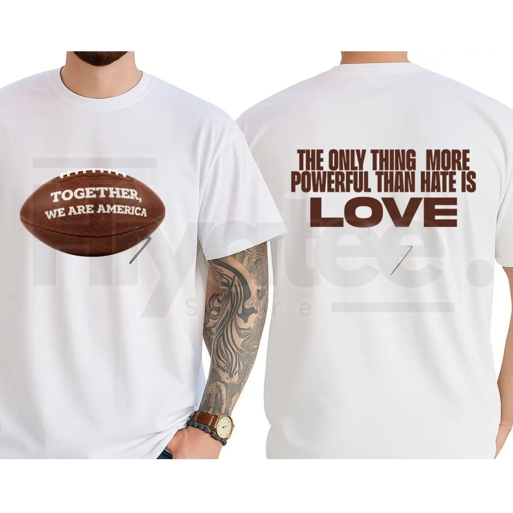 "The Only Thing More Powerful..." – Together We Are America Vintage Shirt