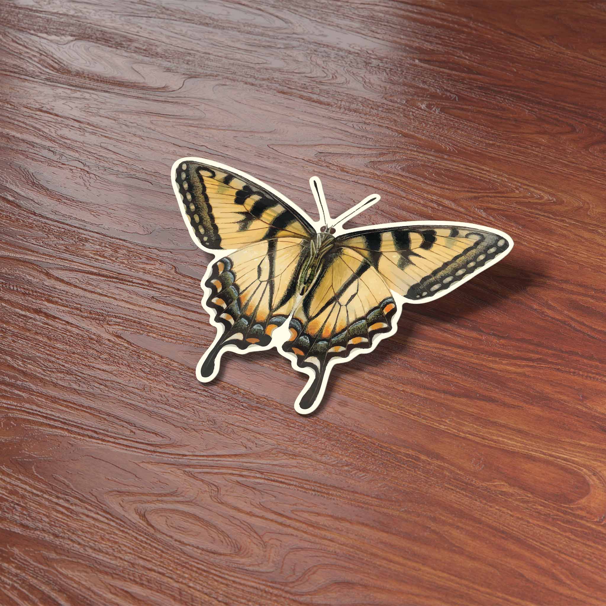 Tiger Swallowtail Butterfly Sticker