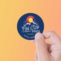 Tin Cup Pass Colorado Stickers