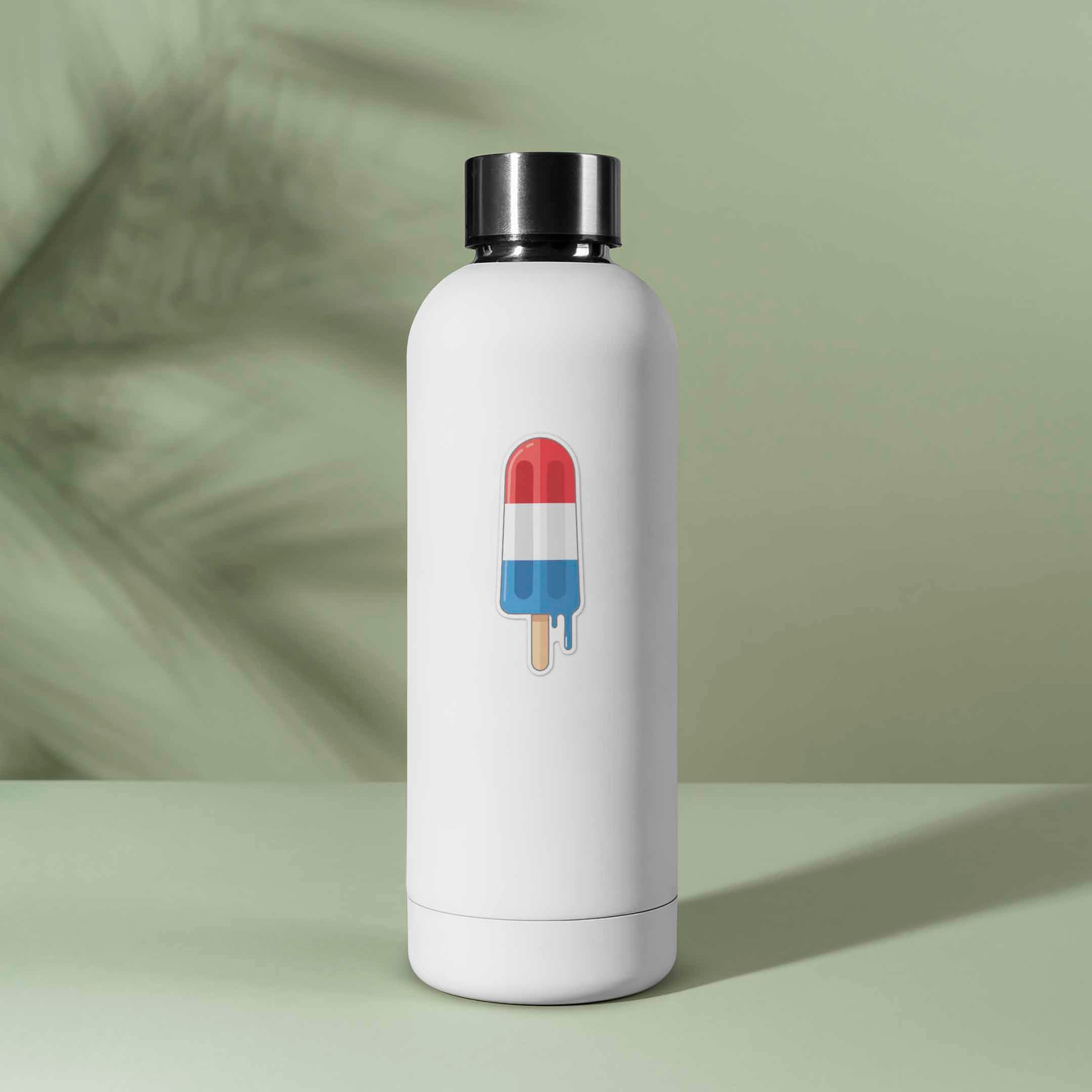 4th of July American Flag Popsicle Sticker - Cool Patriotic USA Decal