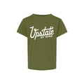 Heritage Script Toddler Tee - Olive