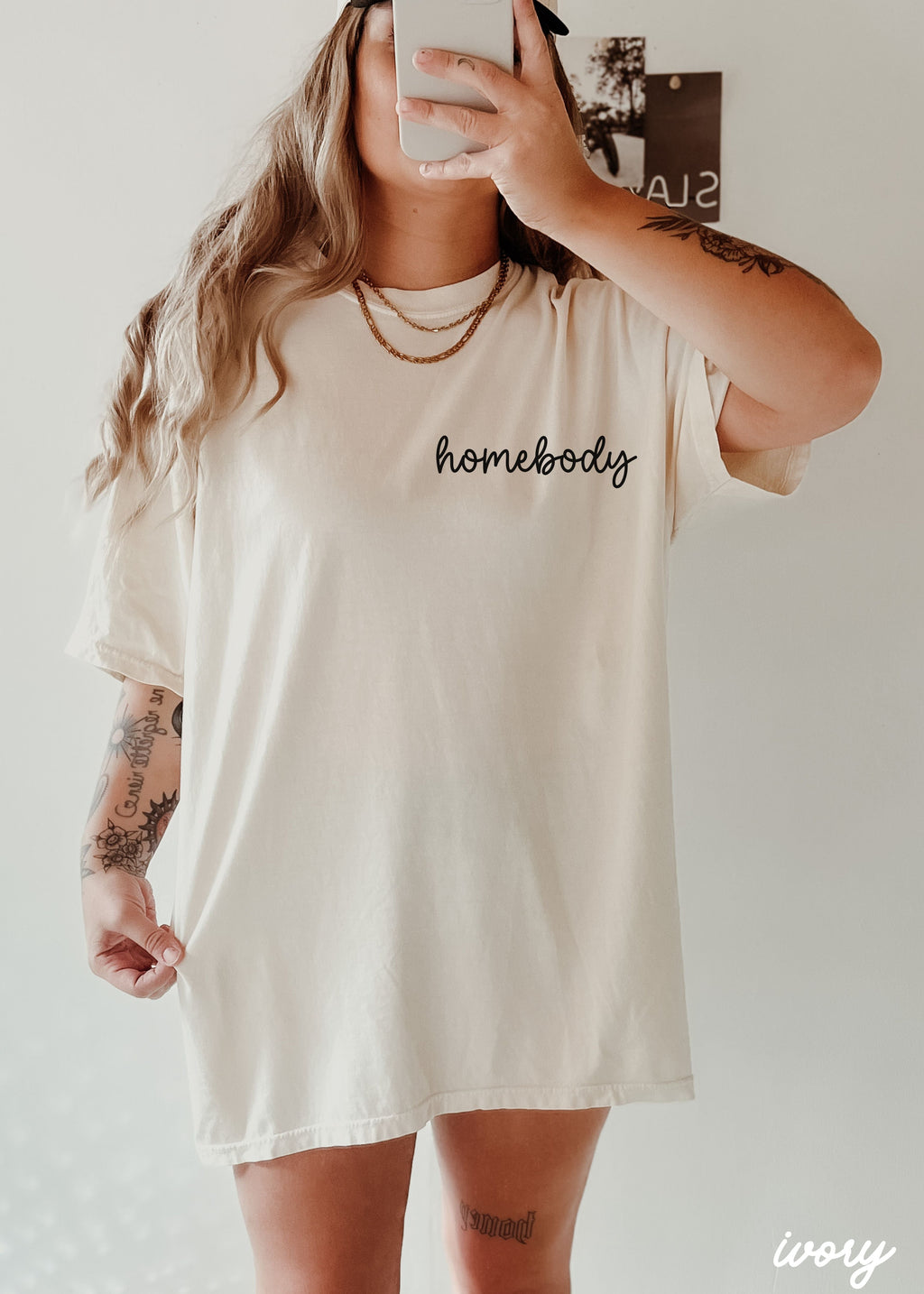 Homebody Cursive Tee *10 Colors (S-3X)