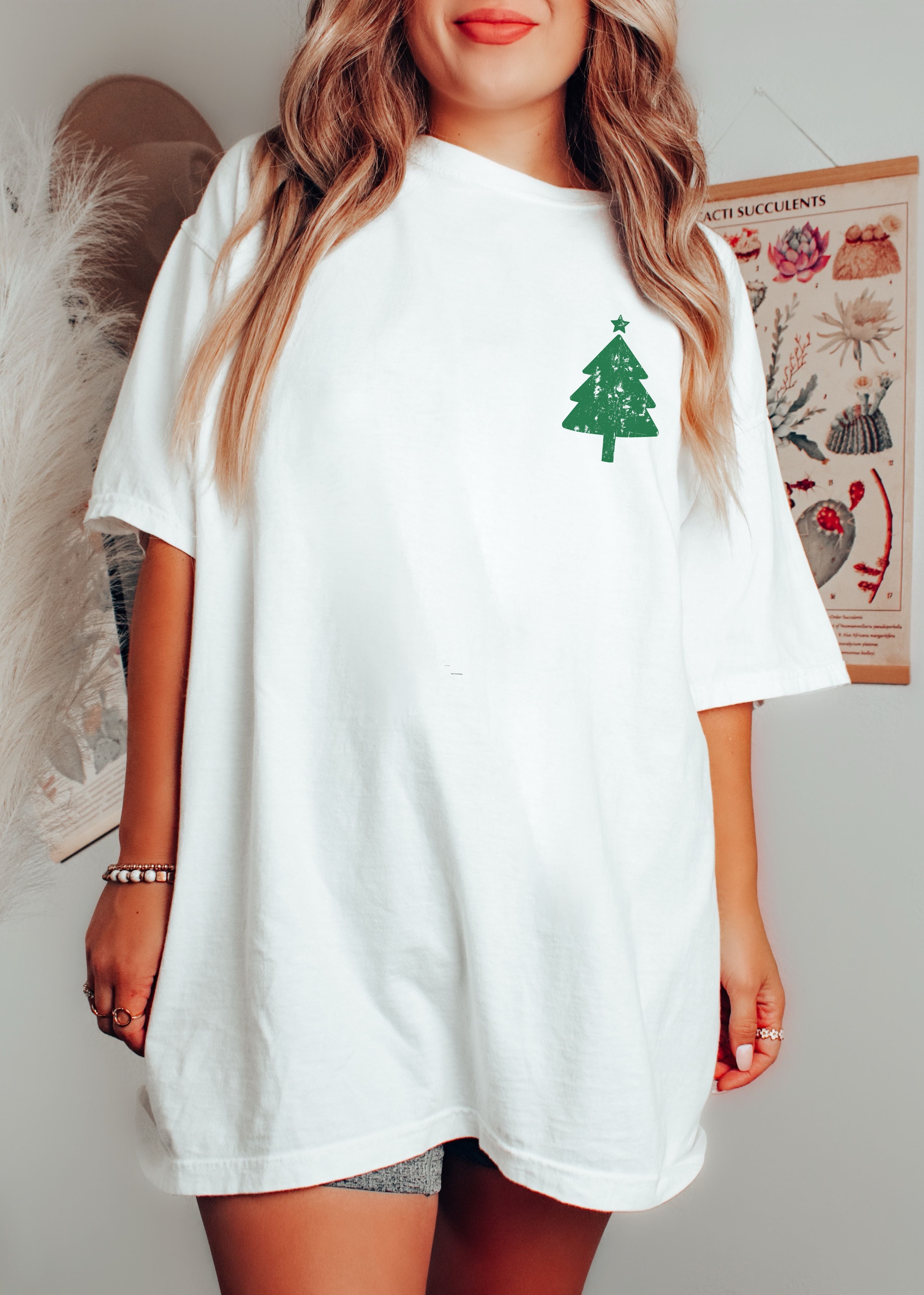 Xmas Tree Pocket Tee *7 Colors (S-3X)