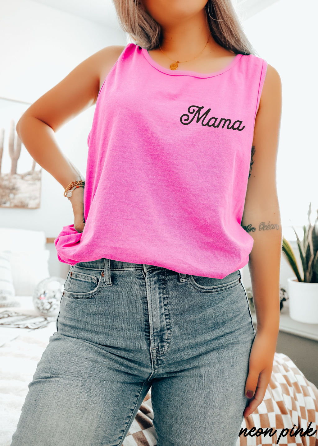 Mama Pocket Tank *5 Colors (S-3X)