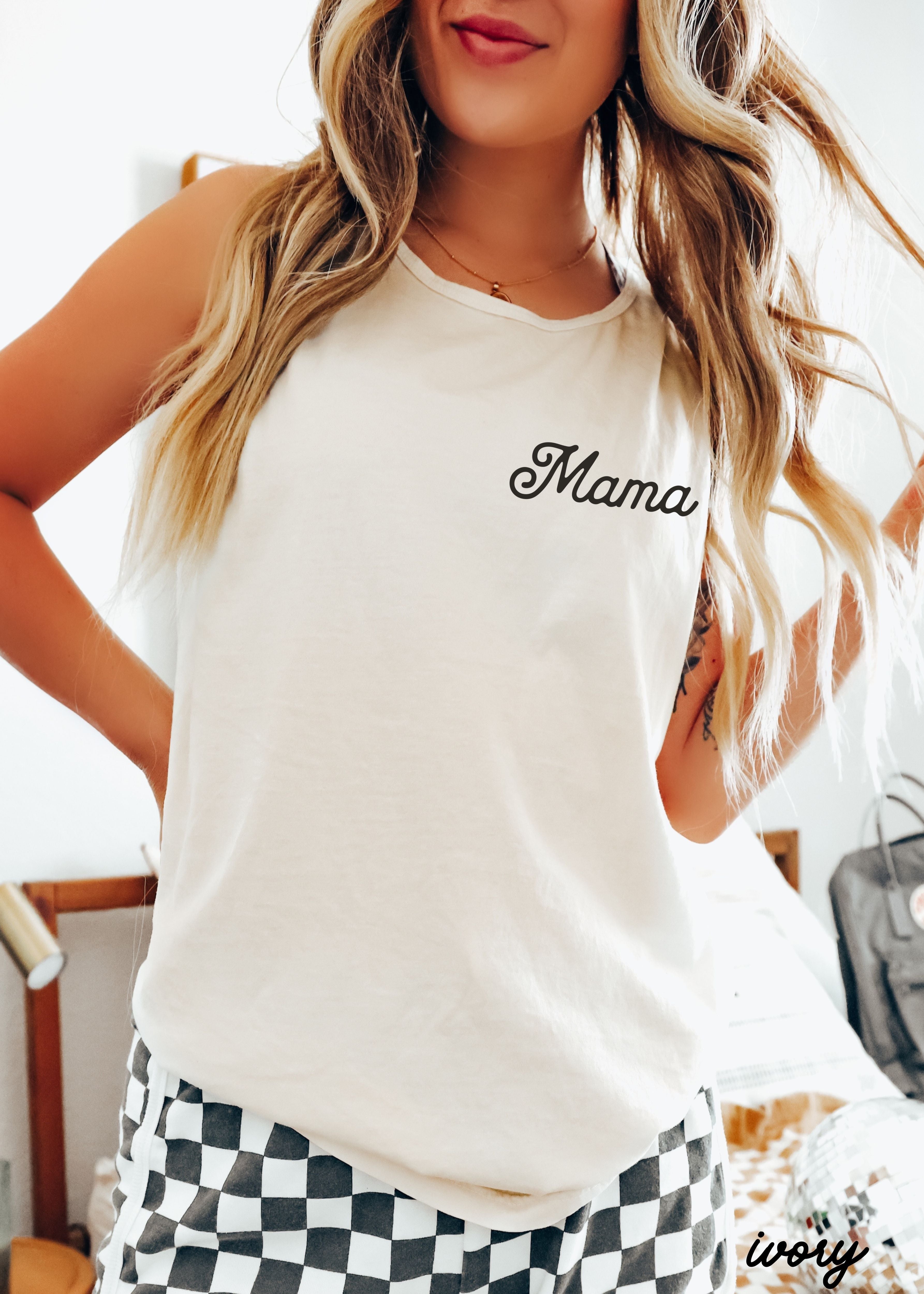 Mama Pocket Tank *5 Colors (S-3X)