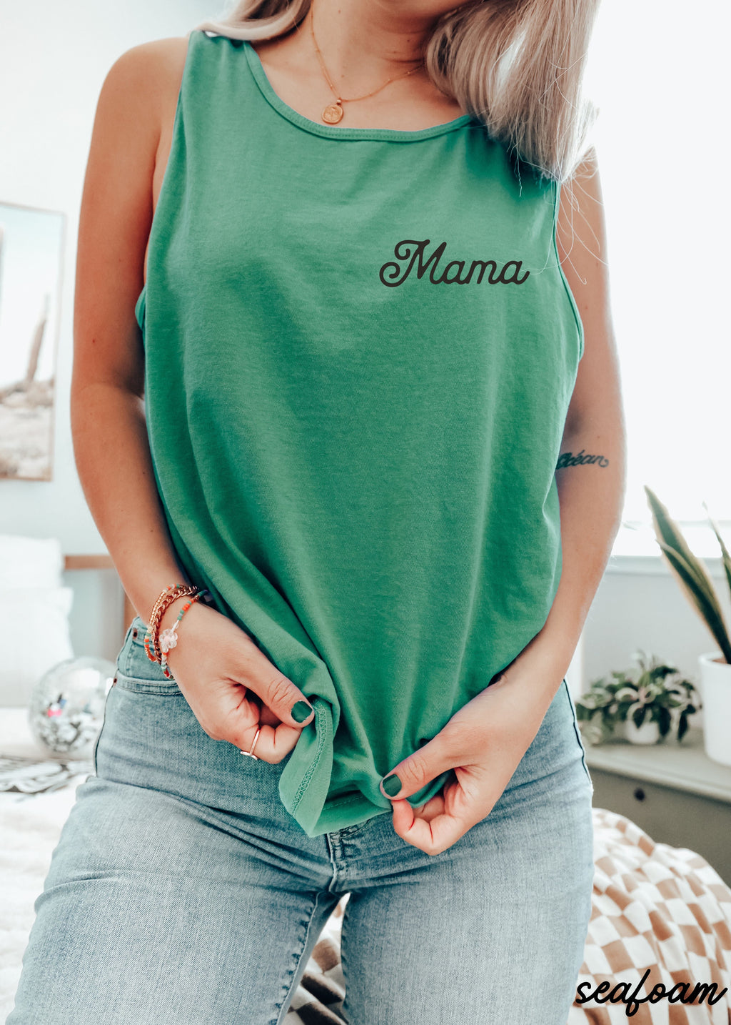 Mama Pocket Tank *5 Colors (S-3X)