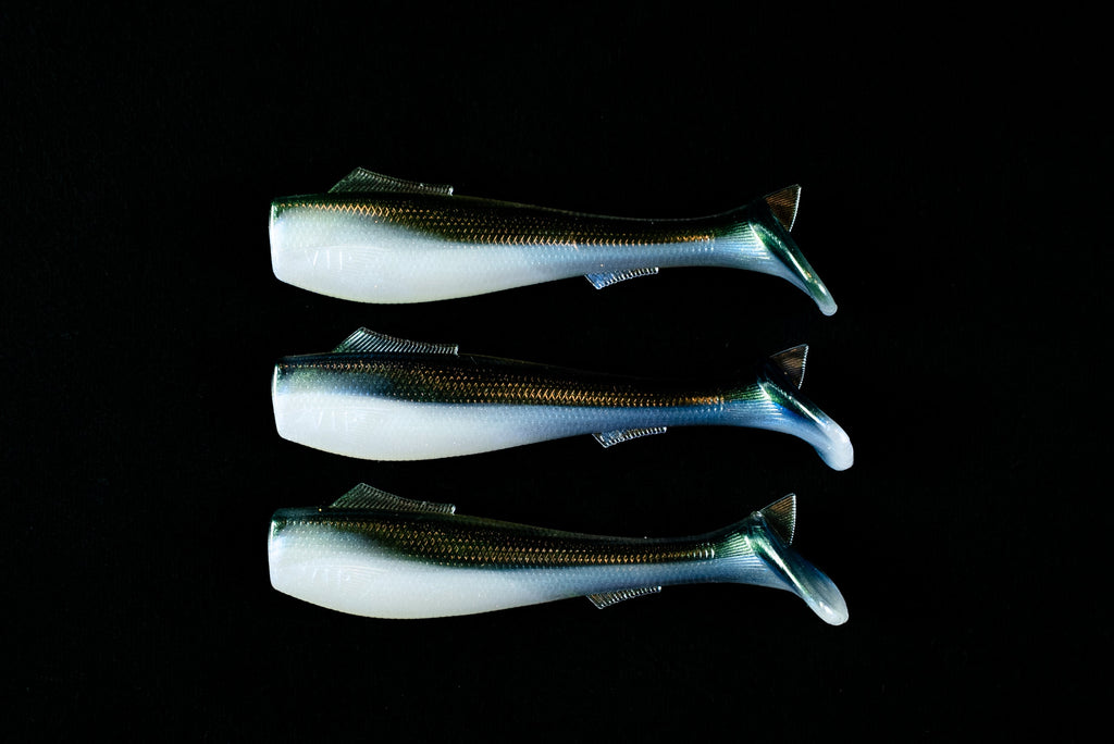 3.5” VIP “Black Chovy” Swim Bait (Single Bait)
