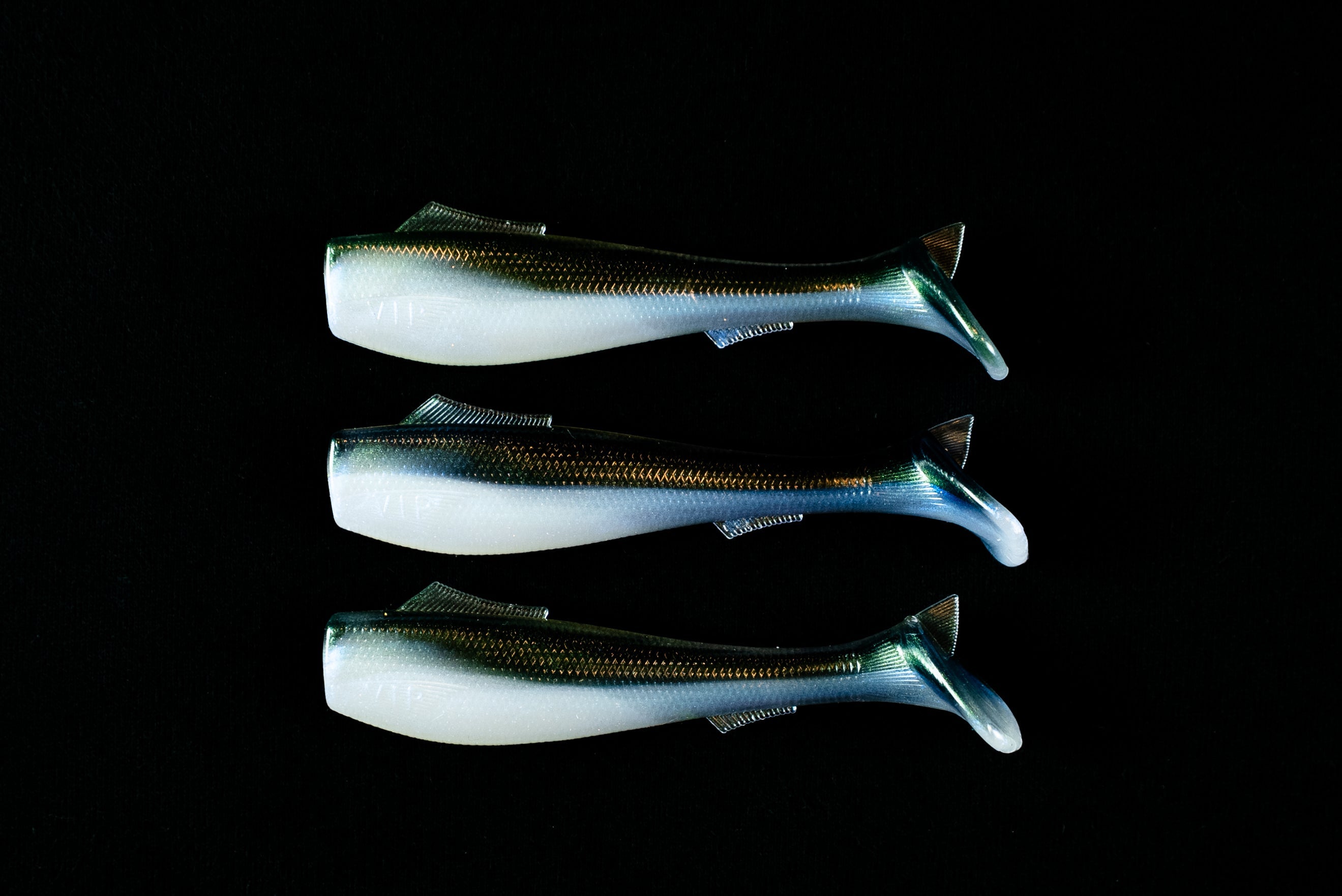 3.5” VIP “Black Chovy” Swim Bait (Single Bait)