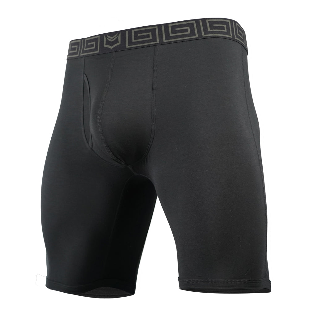 SHEATH V Bamboo Men's Pouch Boxer Brief 8"