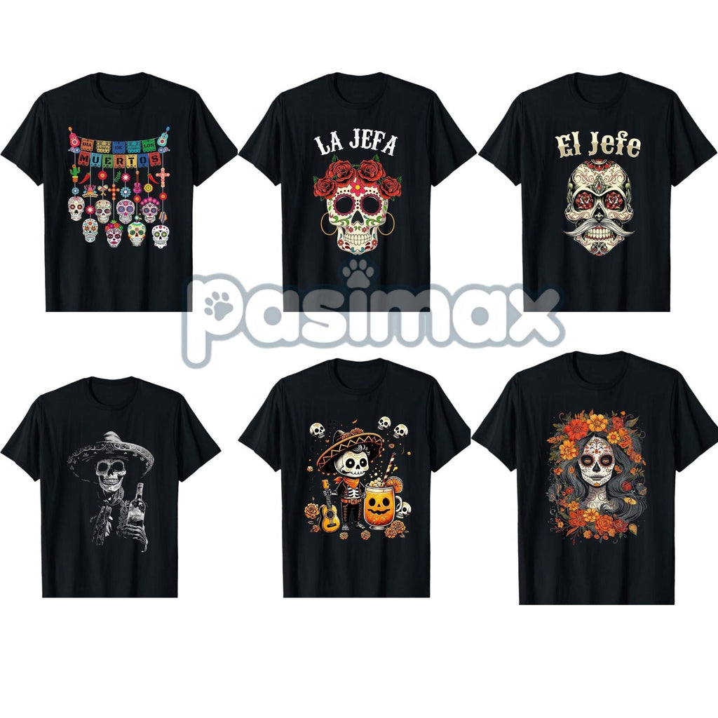 Vintage Skeleton Tequila T-Shirt - Dia De Los Muertos Apparel, Day of the Dead Mexican Skull Tee