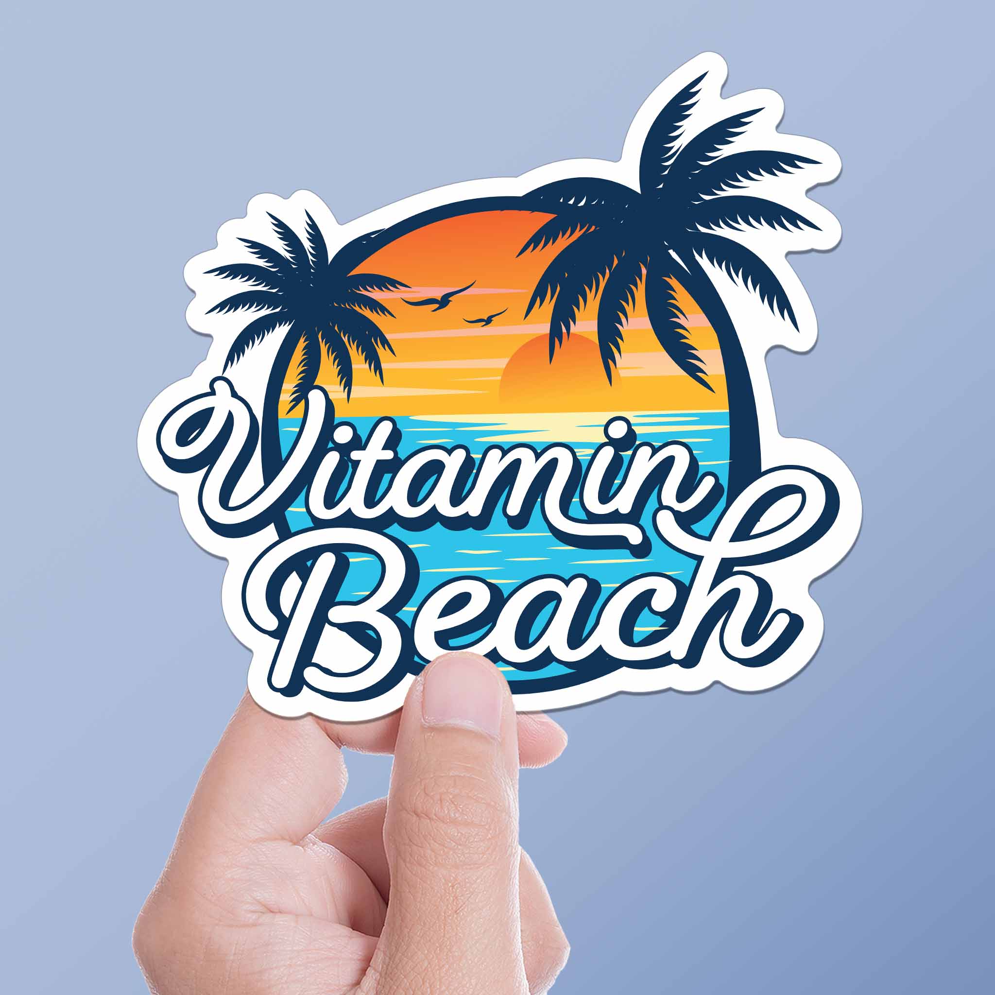 Vitamin Beach Sticker