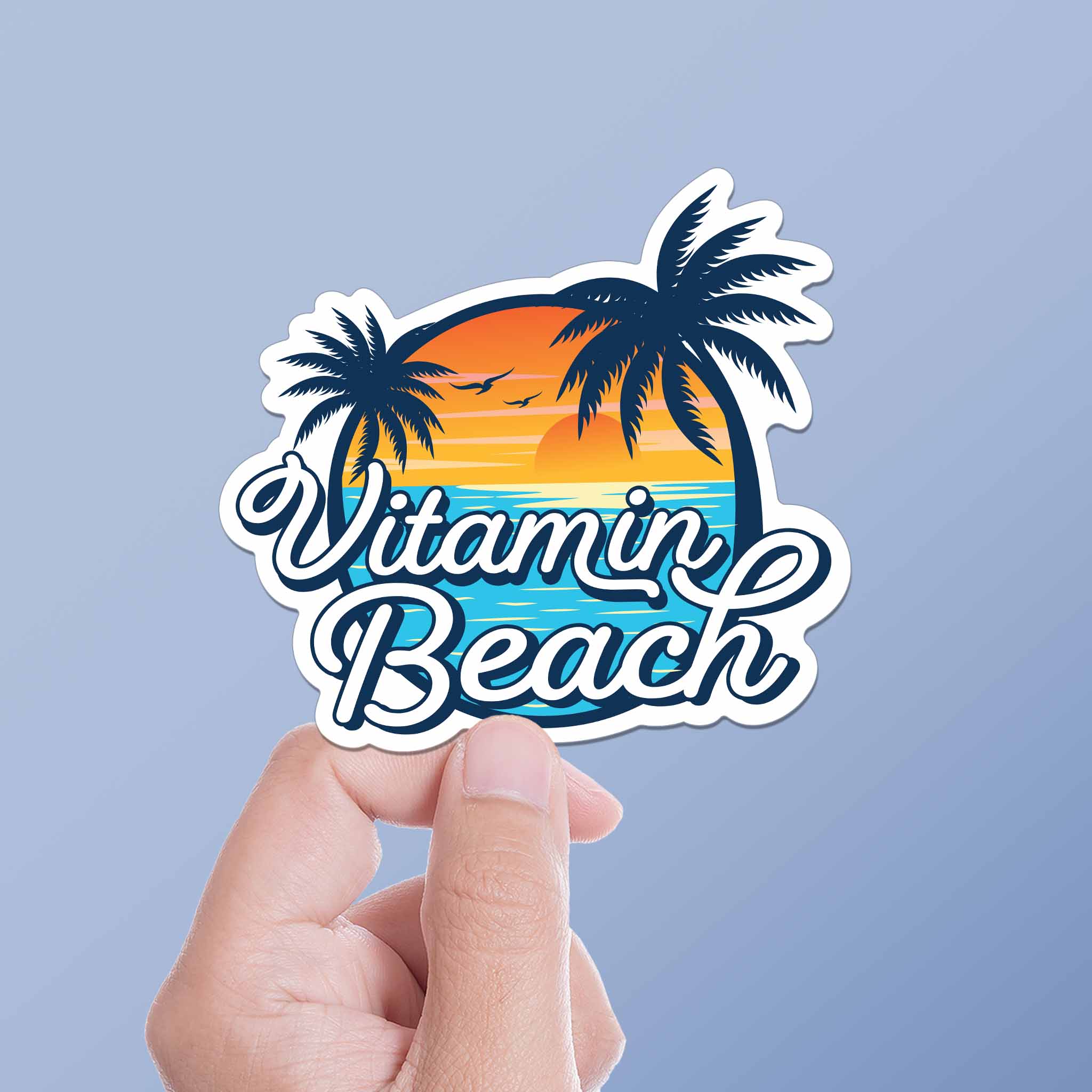 Vitamin Beach Sticker