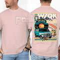 WSQK Hawkins Hellfire Club T-Shirt - Vintage 80s Radio Style Graphic Tee, Funny Tabletop Gaming Fantasy Shirt, Eddie Munson Inspired Hawkins Fan Apparel