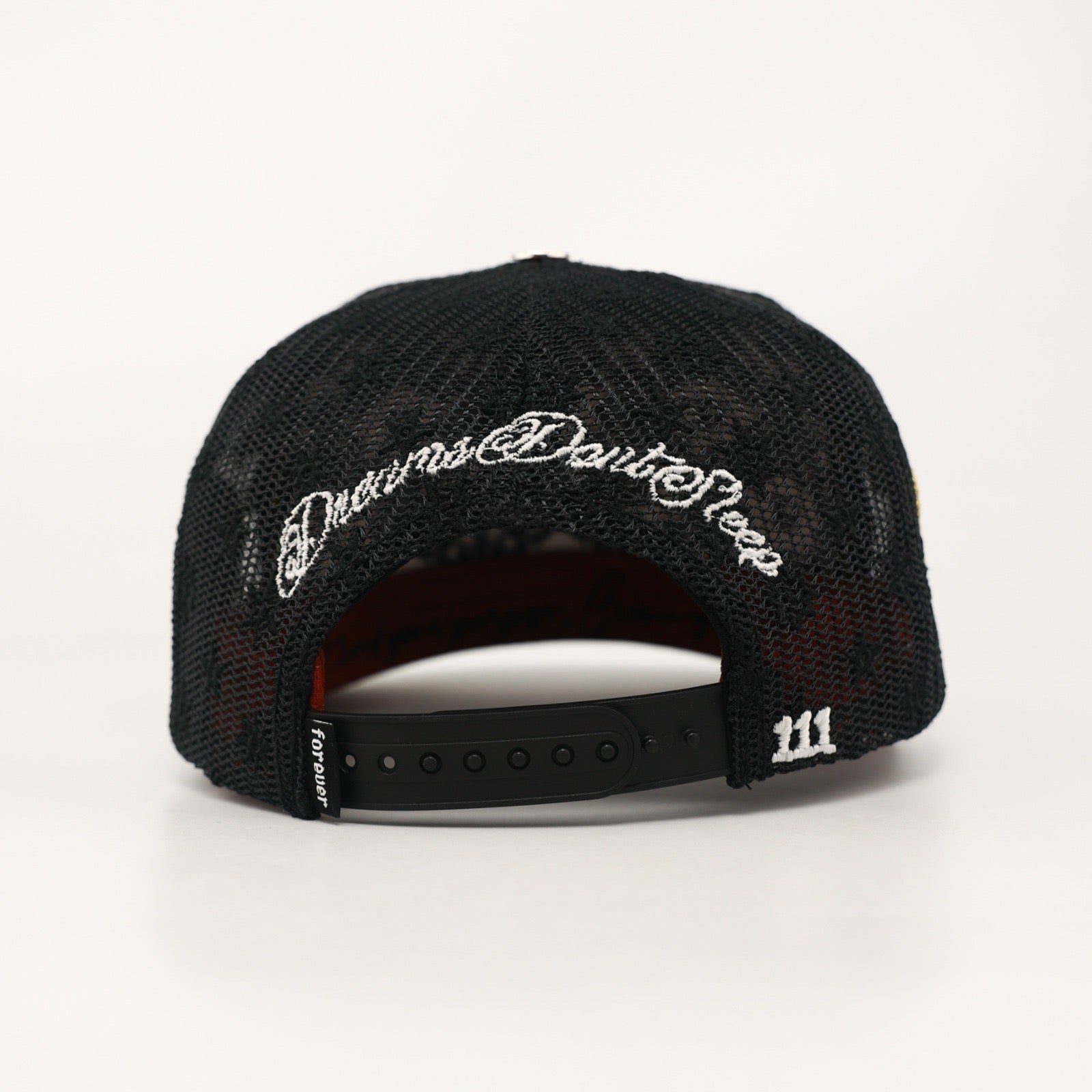 OG CA: Dreams on the West Trucker (Black Corduroy/Mesh)