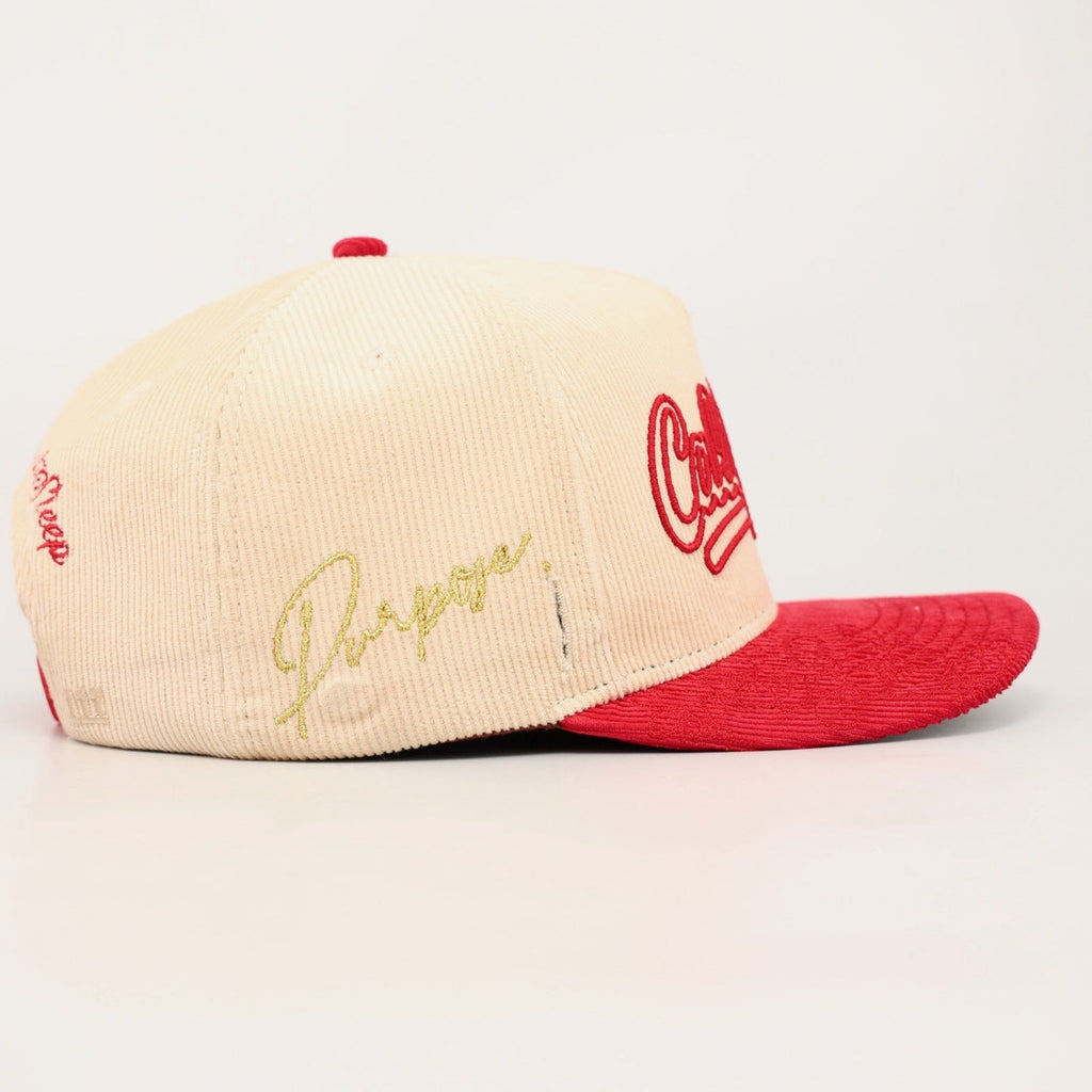 OG CA: Dreams on the West Snapback (Cream/Red)