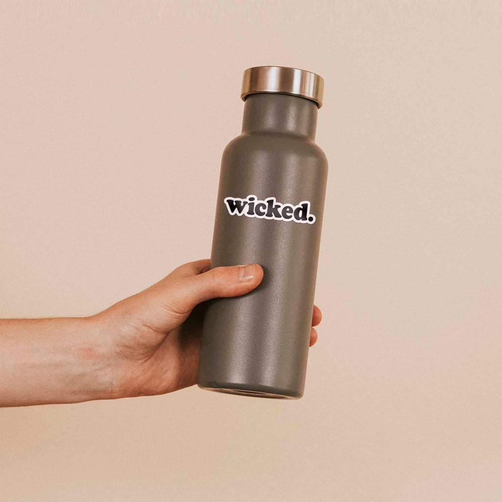 Wicked Sticker - Funny Massachusetts Quote Decal for Water Bottle