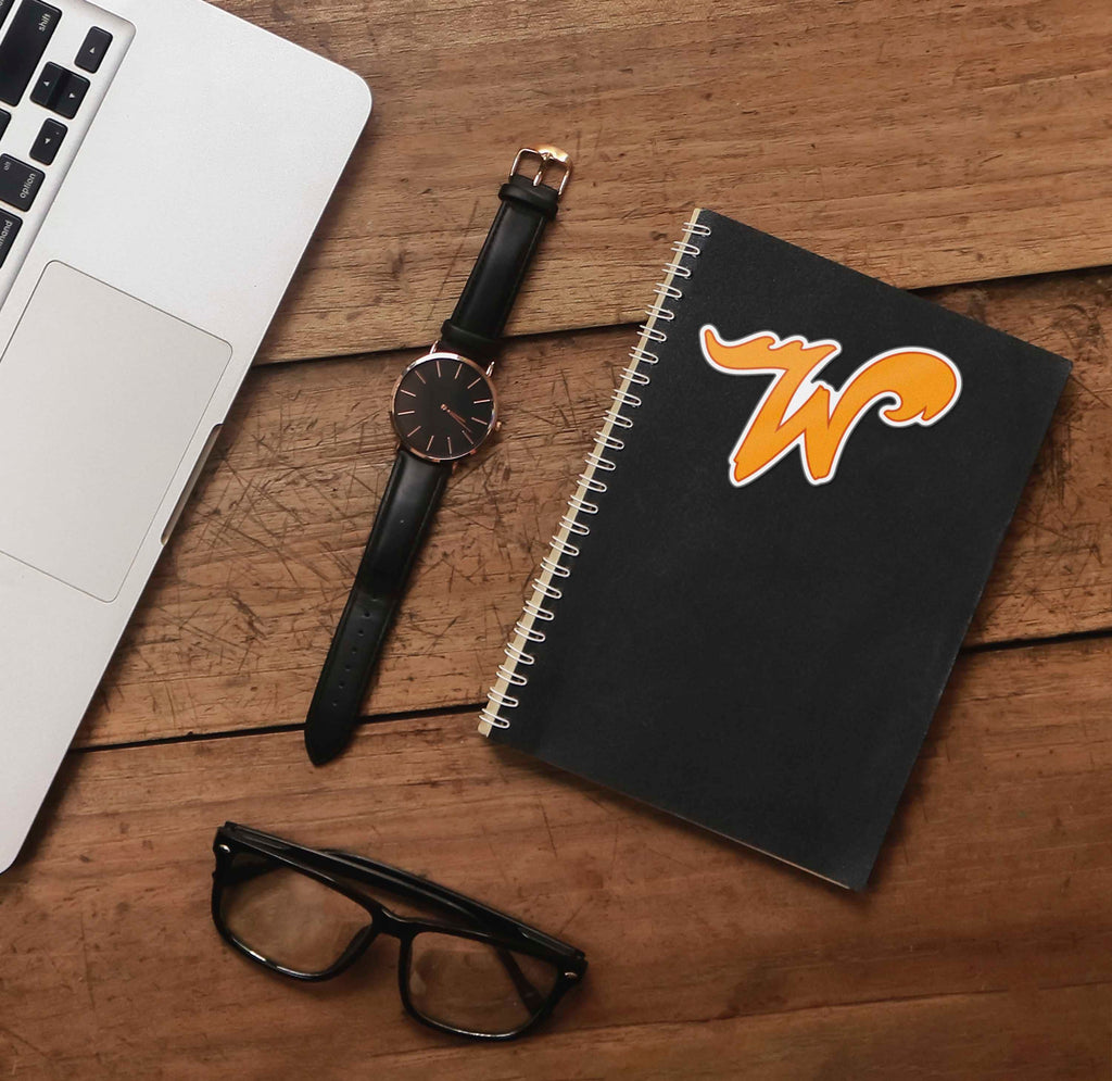 Retro W Wildwood New Jersey Sticker