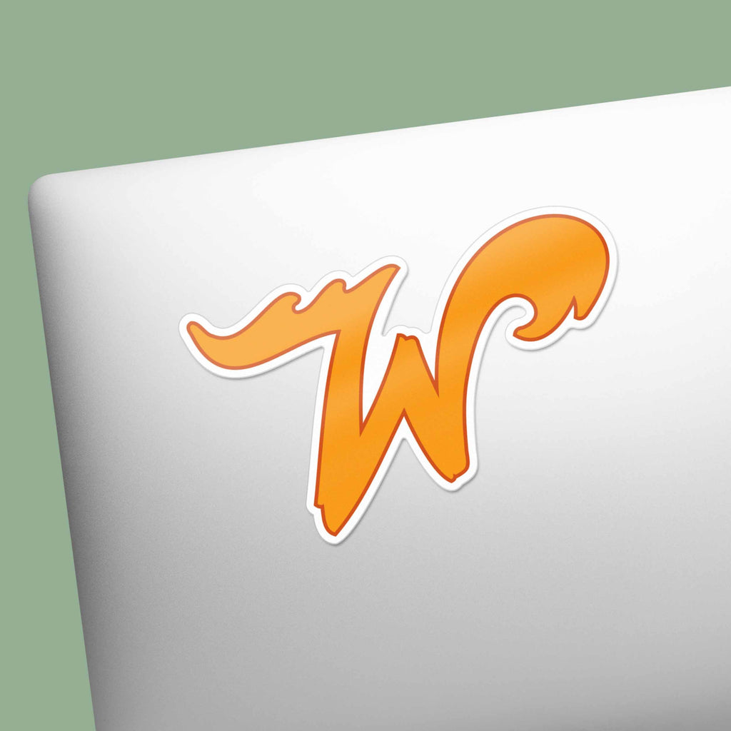 Retro W Wildwood New Jersey Sticker