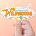 Retro Wildwood NJ Sticker