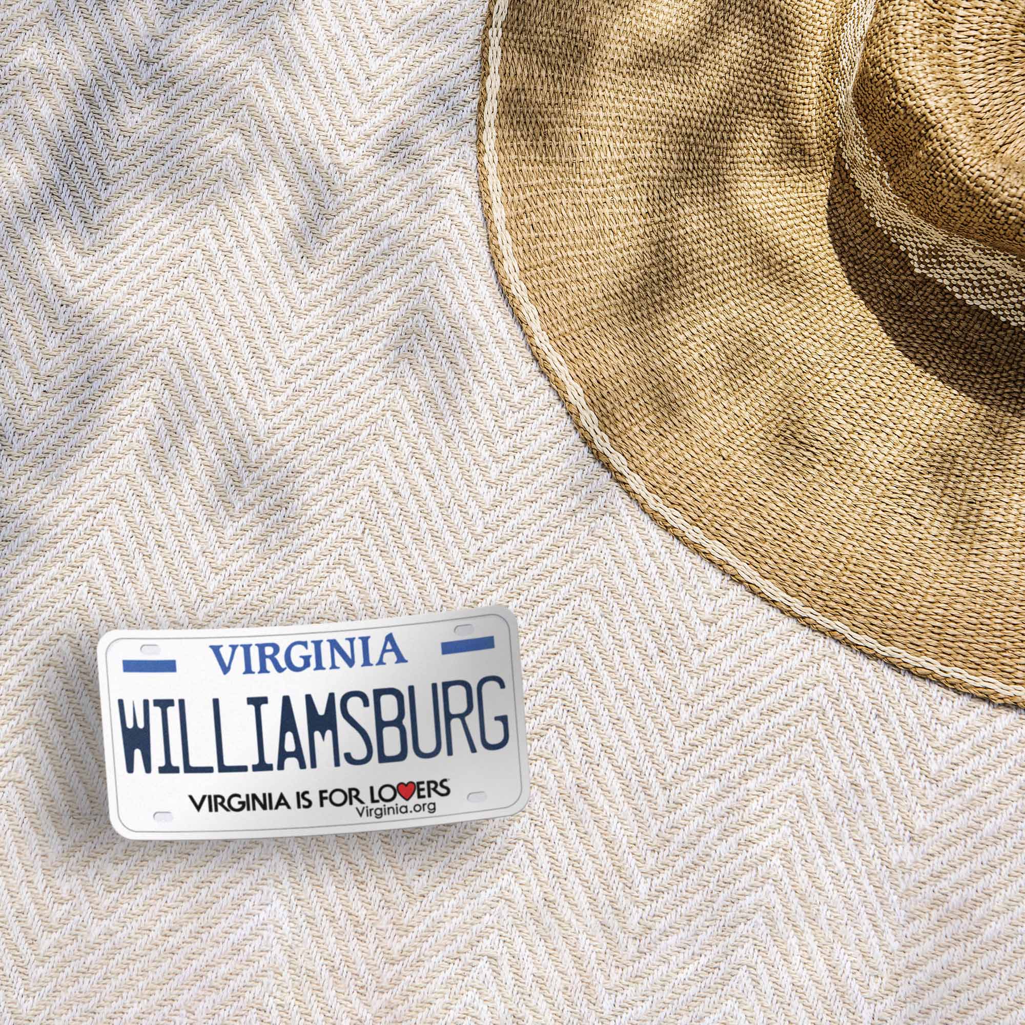 Virginia License Plate Stickers - Choose Your VA City