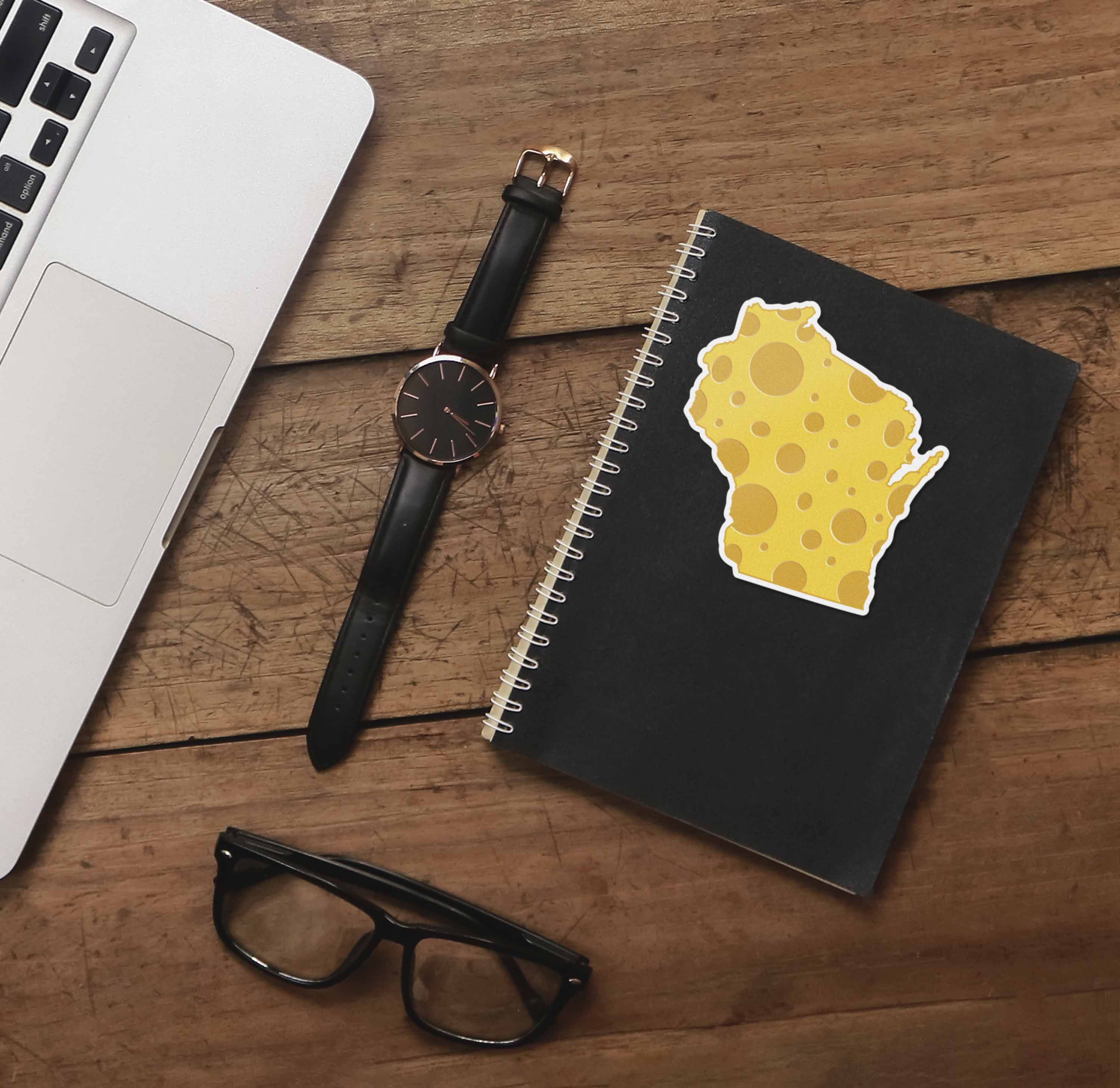 Wisconsin Cheese Sticker - Funny Midwest Decal