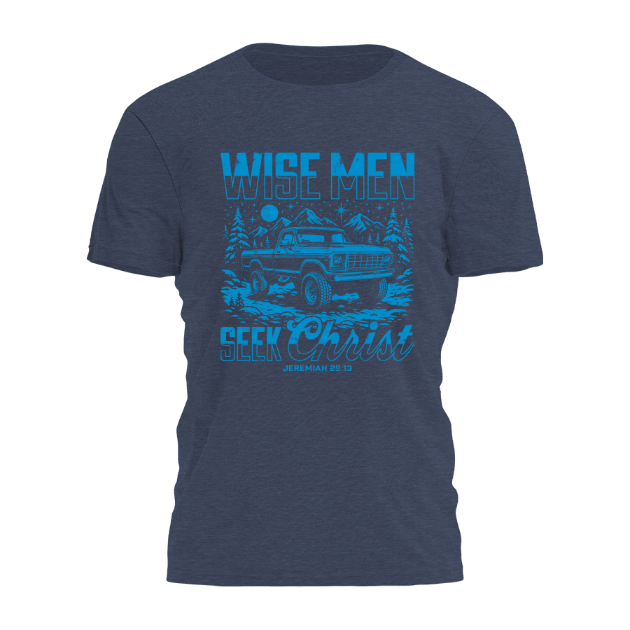 Wise Men Seek Christ Tee - 4357