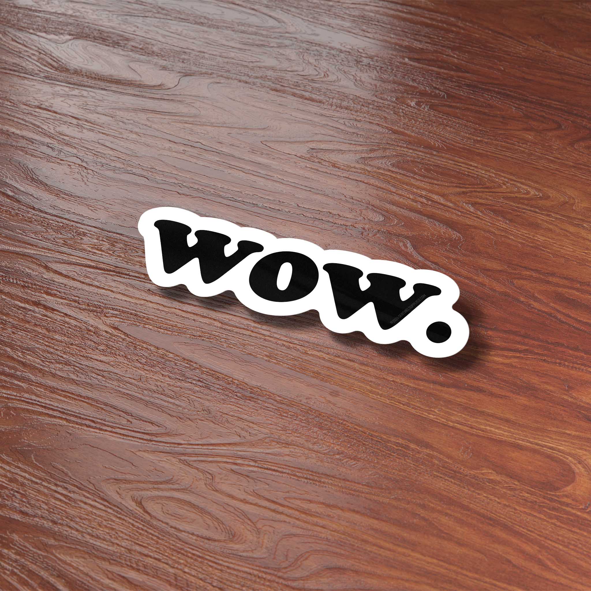Wow Sticker