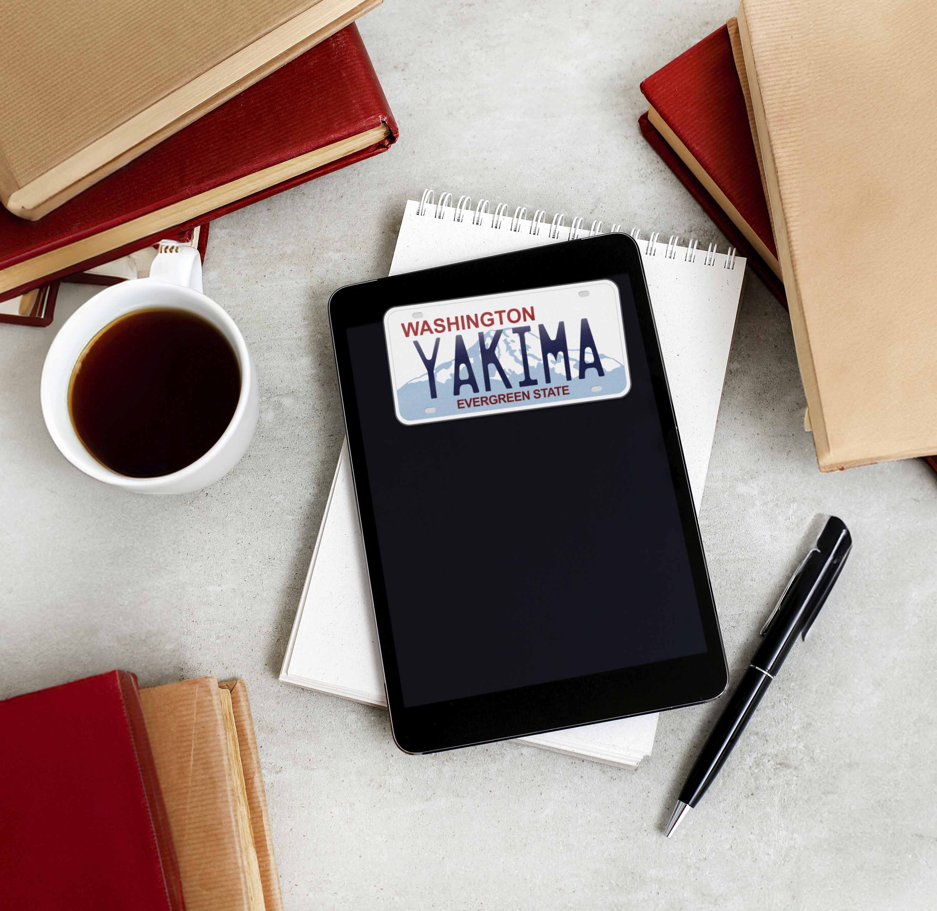Washington License Plate Stickers - Choose From 20+ WA Cities