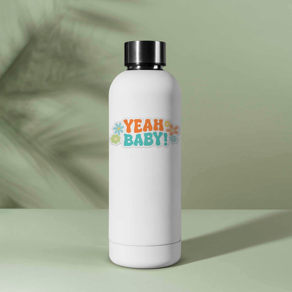 Yeah Baby Funny Movie Quote Sticker