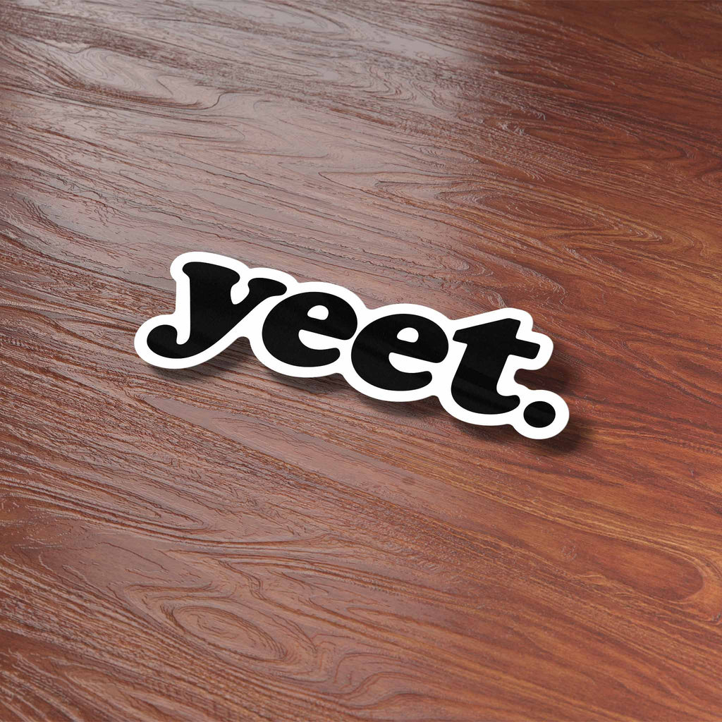 Yeet Sticker for Hydroflask - Funny Vine Meme Decals