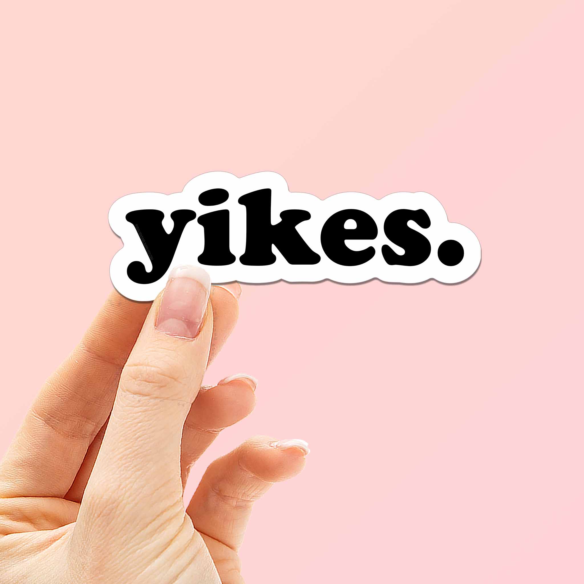 Yikes Sticker