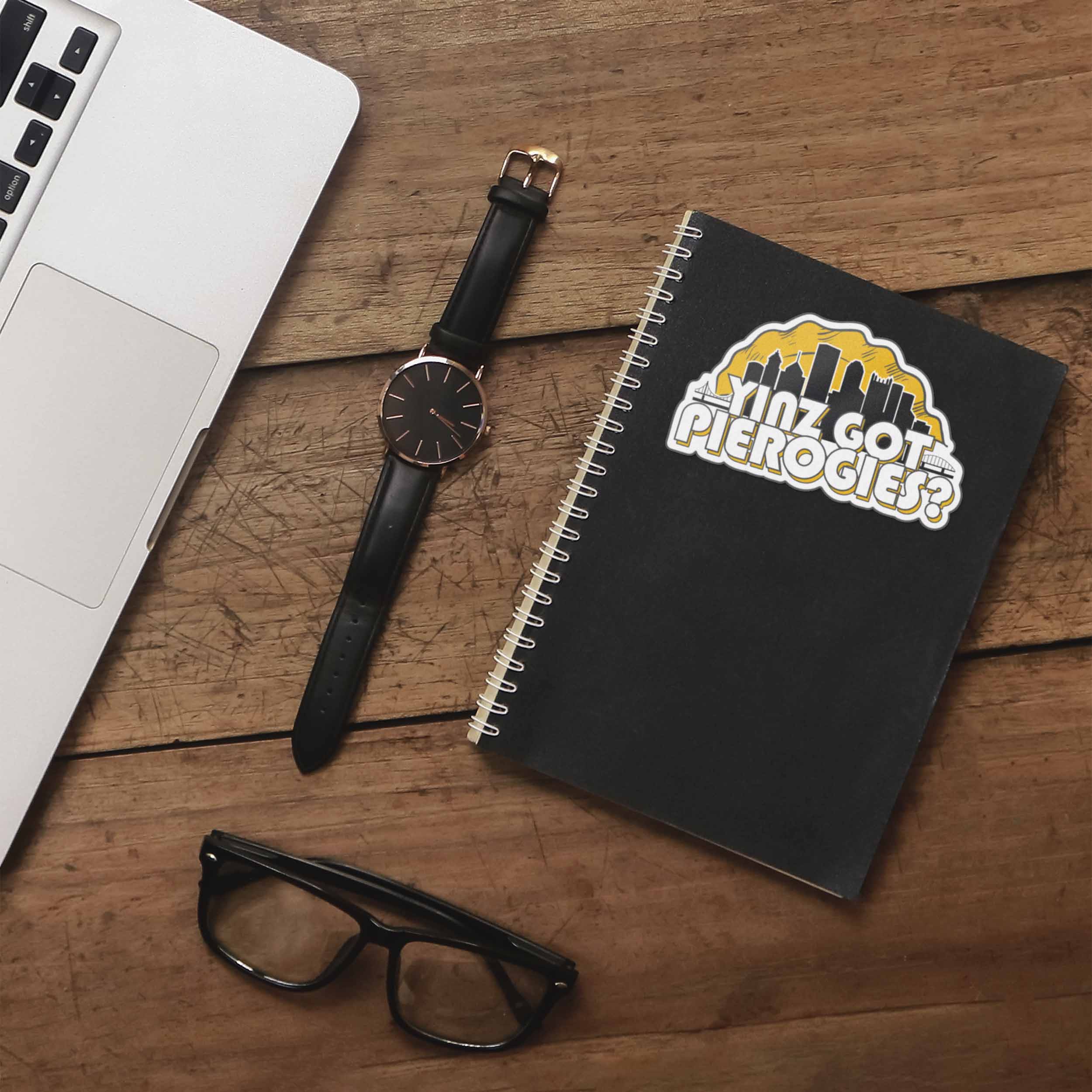 Yinz Got Pierogies Pittsburgh Sticker - Funny PGH Pennsylvania Decal